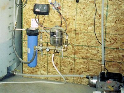 Small Pressure Tank and Control Unit