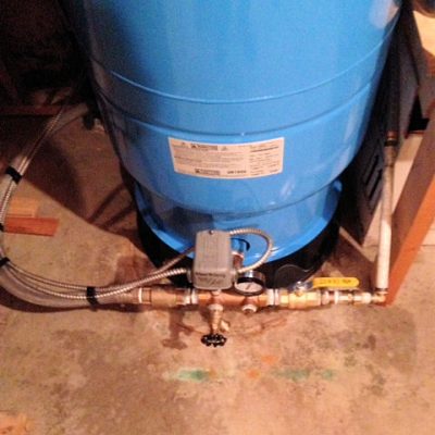 Pressure Tank with Pressure Switch
